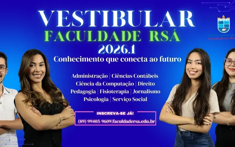 VESTIBULAR 2026.1 FACULDADE RSA 0 VESTIBULAR 2026.1 FACULDADE RSA 0